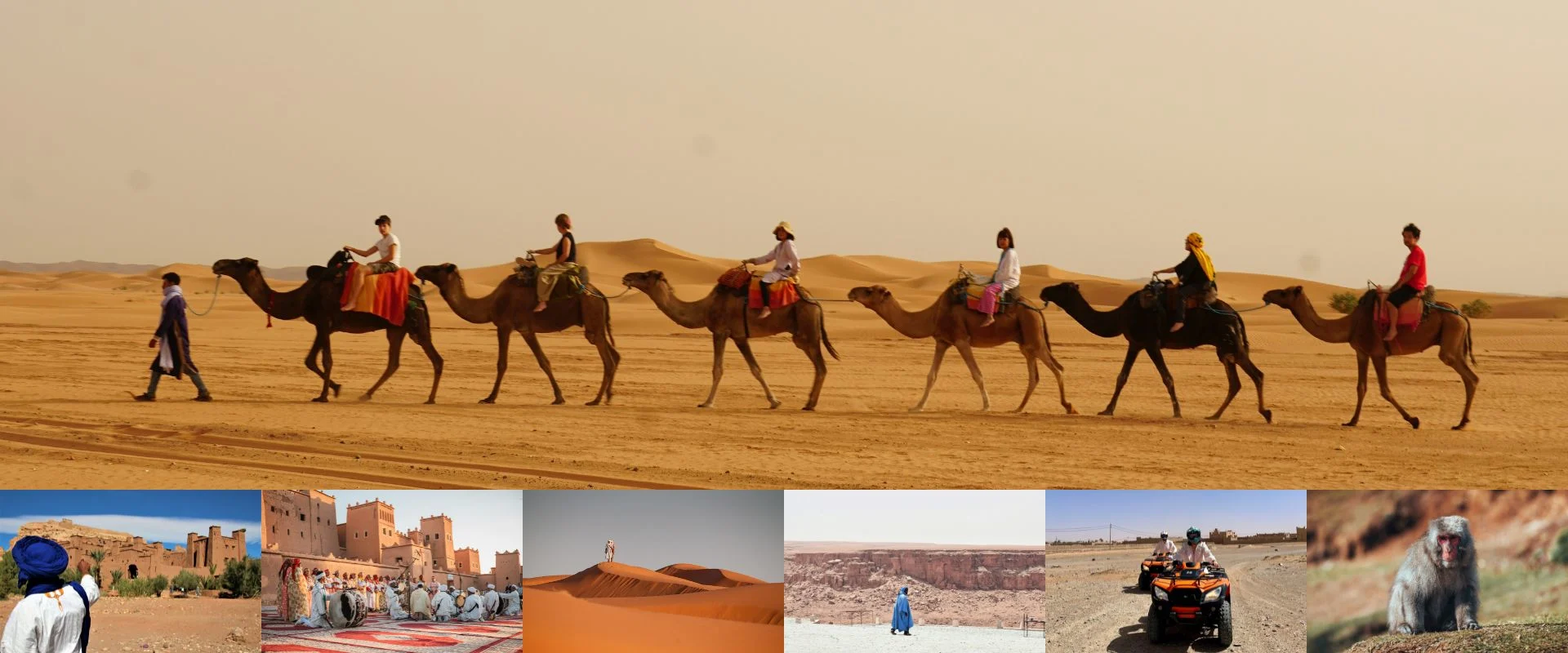 3 day desert tour from Marrakech to Fes with Sahara dunes, camel trek in Merzouga, and Atlas Mountains scenery