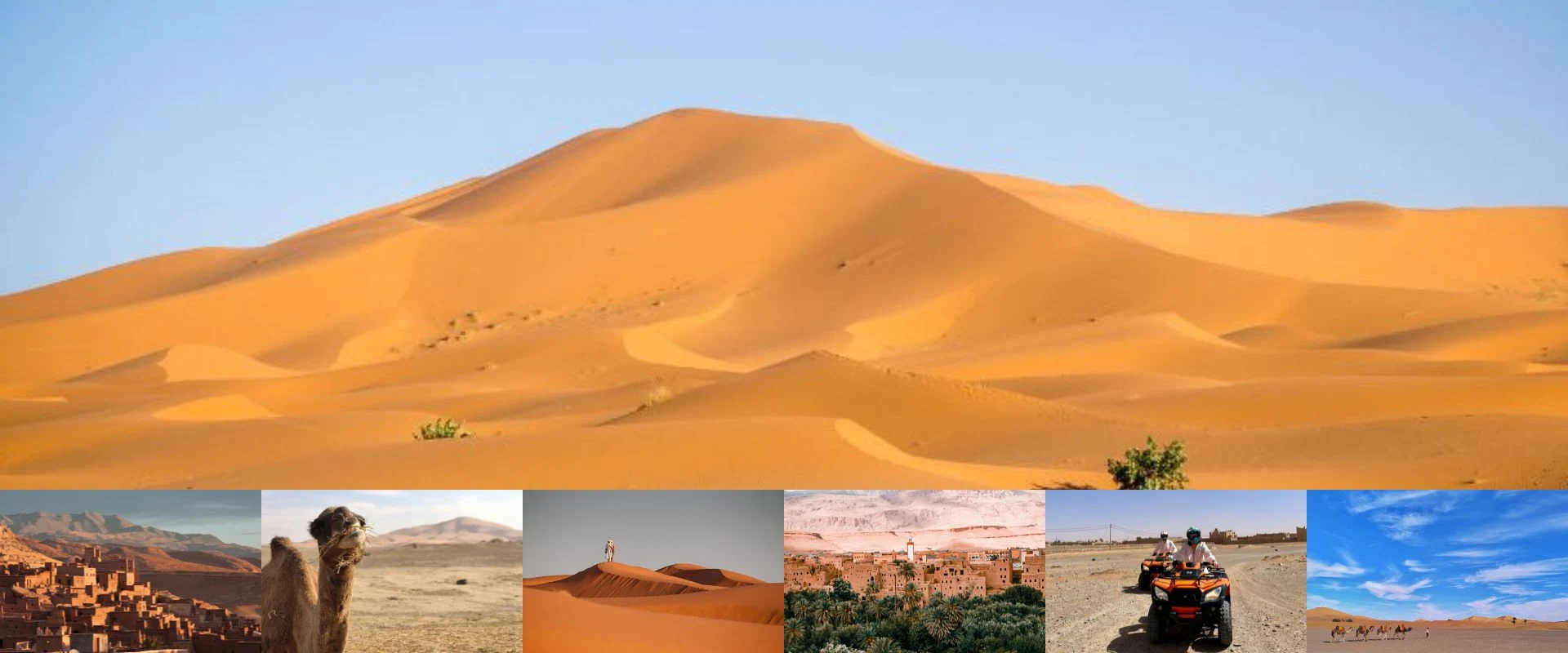 4 day tour from Marrakech to Merzouga crossing Atlas Mountains, desert valleys, and camel trekking in the Sahara dunes