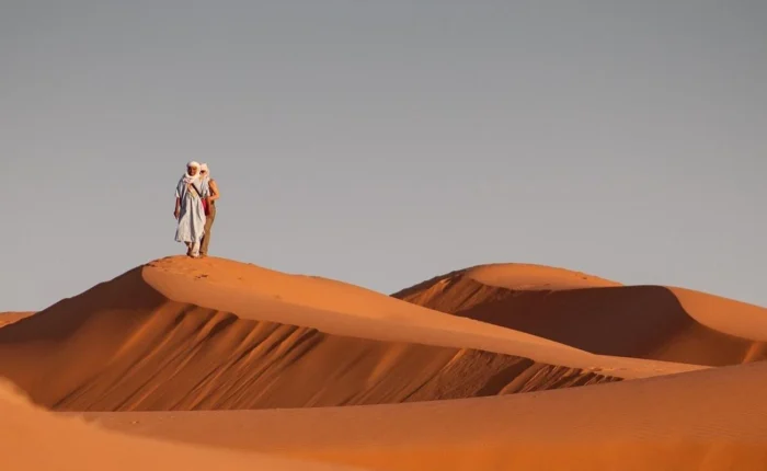 Marrakech to Merzouga 4 day tour crossing Atlas Mountains, Ait Ben Haddou, and Sahara Desert camel trekking experience