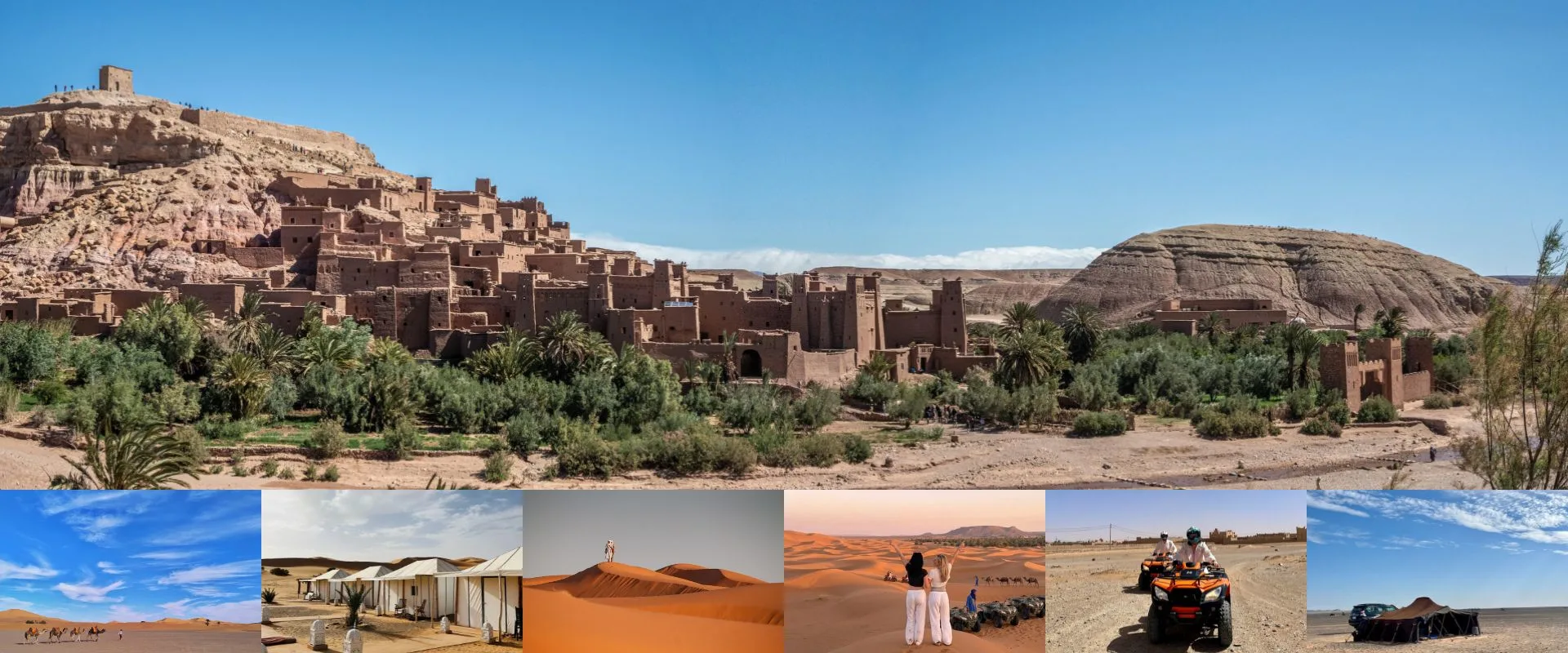 Marrakech to Merzouga Desert Tours 3 Days across the High Atlas Mountains and Sahara Desert dunes