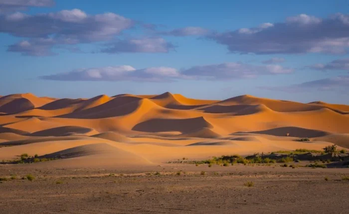 5 Days Tour From Marrakech To Fes crossing Atlas Mountains, kasbahs, valleys, and Sahara Desert landscapes in Morocco