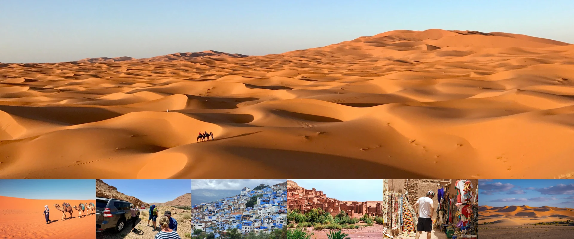 Morocco Tours From Casablanca | 5-Day Sahara Desert Adventure Morocco Tours From Casablanca through Chefchaouen, Fes, Sahara Desert, and Marrakech