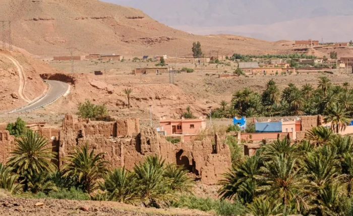 10 Day Morocco Itinerary from Casablanca featuring Chefchaouen, Fes, Sahara Desert, Ait Ben Haddou, and Marrakech